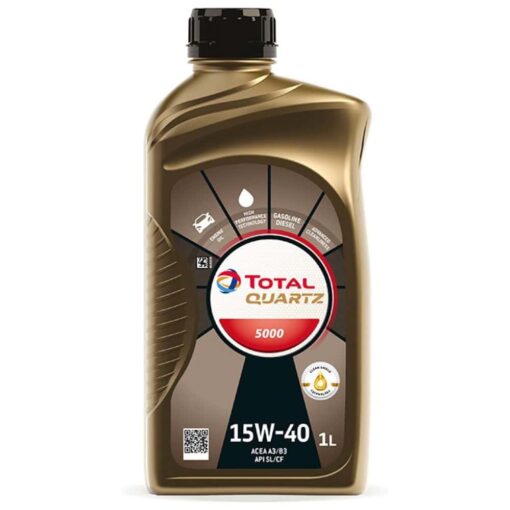 Масло TotalEnergies Quartz 5000 15W40 1L