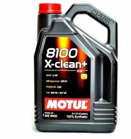 МАСЛО MOTUL 8100 X-clean+ 5W-30 - 5 литра МАСЛО MOTUL 8100 X-clean+ 5W-30 - 5 литра