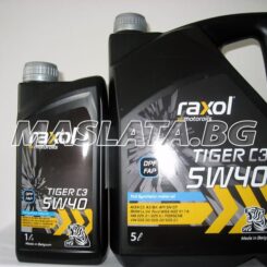 Масло Raxol TIGER C3 5W40 5L