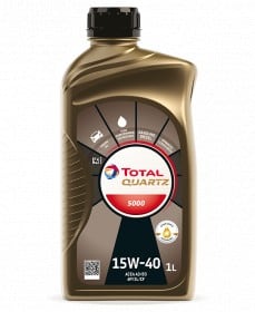 Масло TOTAL QUARTZ 5000 Diesel 15W40 - 1L