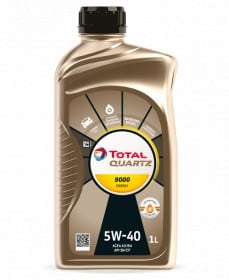 Масло Total QUARTZ ЕNERGY 9000 5W40 - 1 литър Масло Total QUARTZ ЕNERGY 9000 5W40 - 1 литър