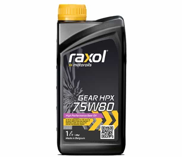 Масло RAXOL GEAR HPX 75W80 1L Масло RAXOL GEAR HPX 75W80 1L