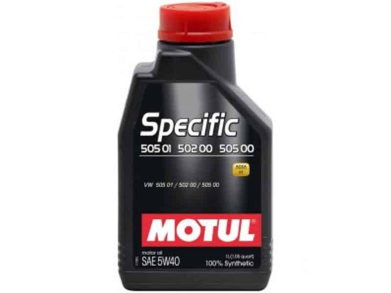 Масло MOTUL Specific 505 01502 00505 00 5W40 - 1 литър Масло MOTUL Specific 505 01502 00505 00 5W40 - 1 литър
