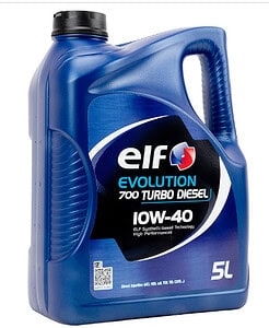 Масло за дизел ELF EVOLUTION 700TD 10W40 5L