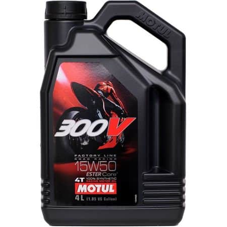 Масло MOTUL 300V 4T FL Road Racing 15w50 - 4 литра Масло MOTUL 300V 4T FL Road Racing 15w50 - 4 литра