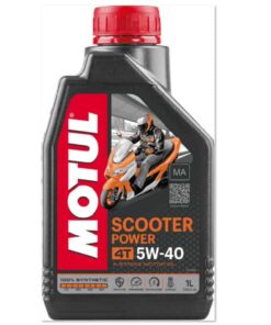Масло Motul POWER 4T MA 5W40 за скутери - 1 литър