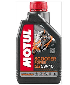 Масло Motul POWER 4T MA 5W40 за скутери - 1 литър