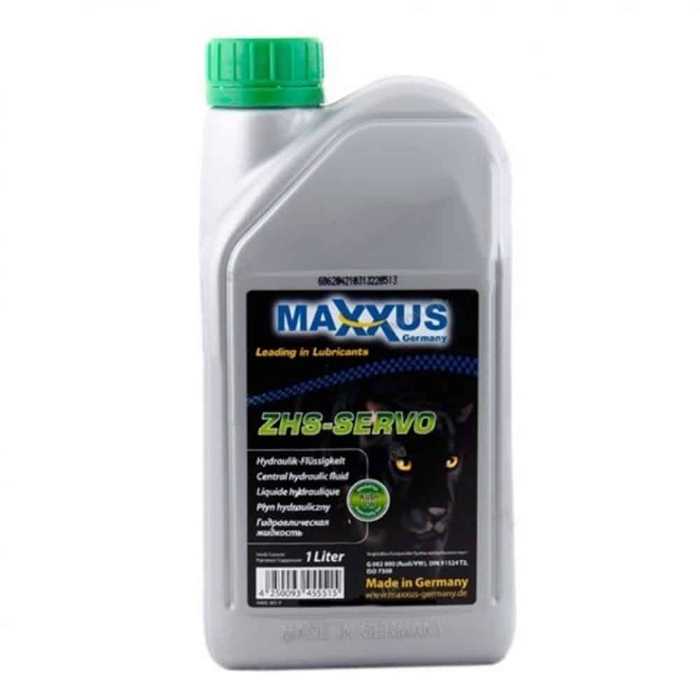 Зелено хидравлично масло MAXXUS G 002 000 / G 004 000 - 1 литър Зелено хидравлично масло MAXXUS zhs-servo G 002 000 / G 004 000 - 1 литър