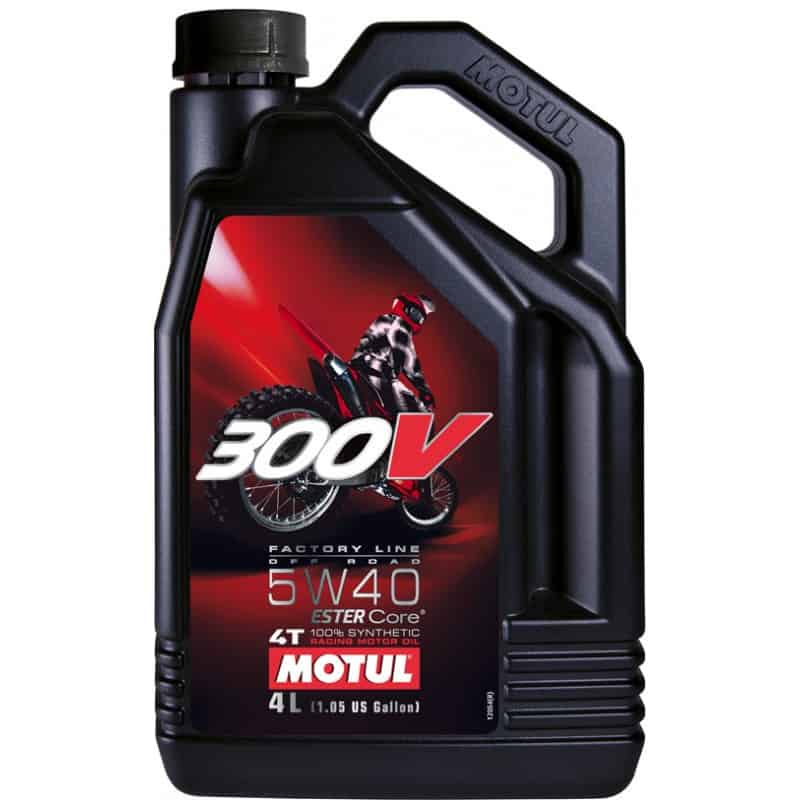 Масло Motul 300V Factory Line Road Racing 5W40 - 4 литра Масло Motul 300V Factory Line Road Racing 5W40 - 4 литра
