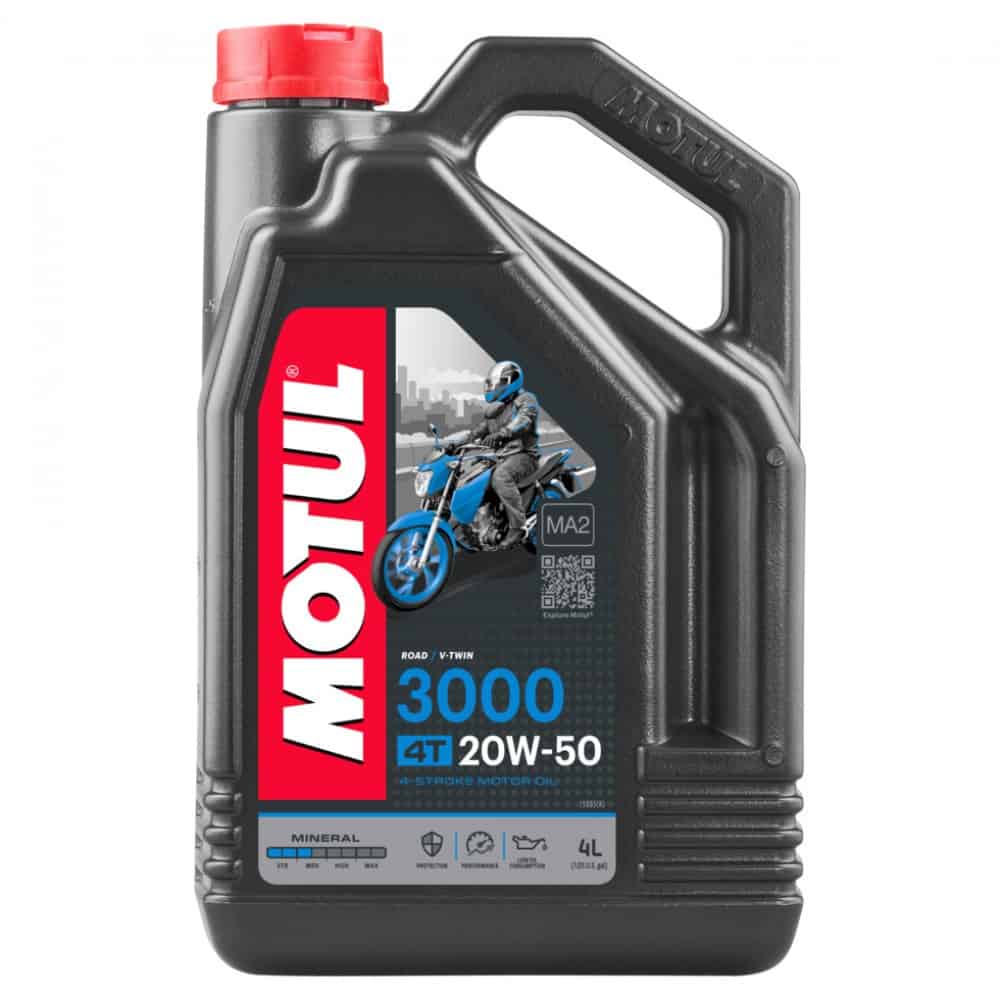 Масло MOTUL 3000 4T 20W50 - 4 литра Масло MOTUL 3000 4T 20W50 - 4 литра