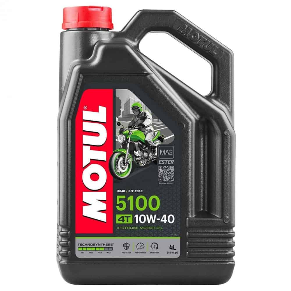 Масло MOTUL 5100 4T 10W40 - 4 литра (2) Масло MOTUL 5100 4T 10W40 - 4 литра
