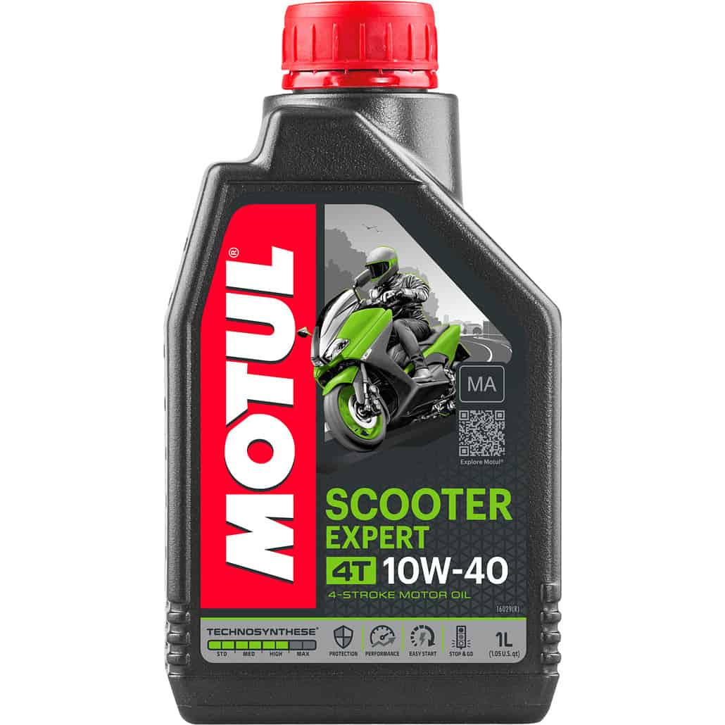 Масло MOTUL EXPERT 4T 10W40 MA за скутер - 1 литър