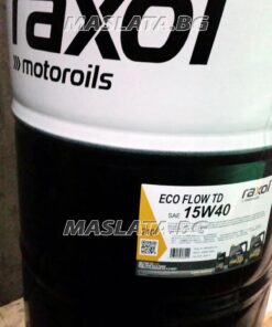 МАСЛО 15W-40 – 210 ЛИТРА RAXOL ECO FLOW TD ЗА КАМИОНИ