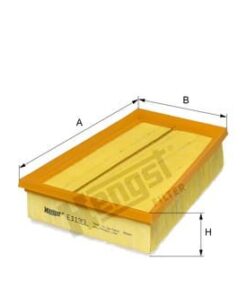 Въздушен филтър HENGST E1135L