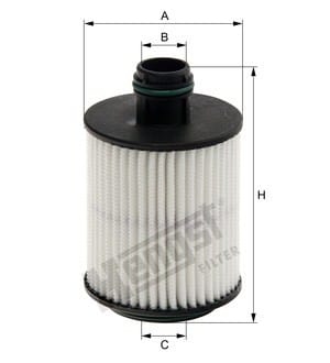 Маслен филтър HENGST E124H01 D202 Маслен филтър HENGST E124H01 D202