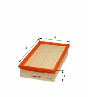 Въздушен филтър HENGST E227L Въздушен филтър HENGST E227L