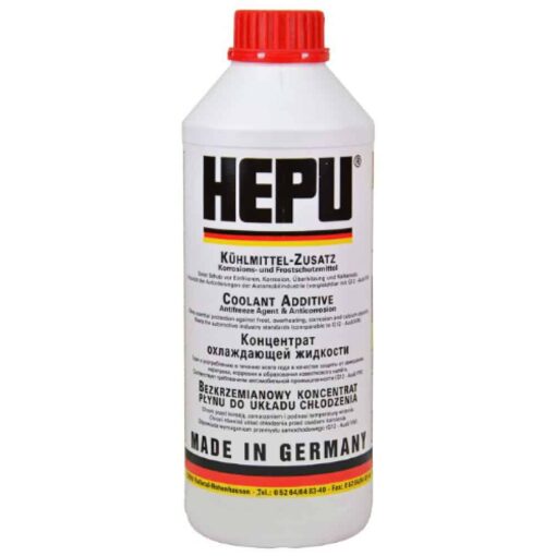 Червен антифриз концентрат HEPU G12 80C 1.5LG12 80C 1.5L