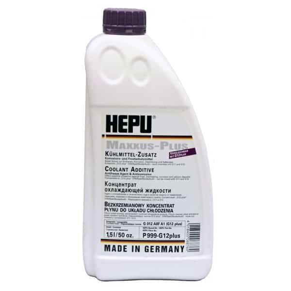 Антифриз концентрат HEPU G12 Plus 1.5 литра Антифриз концентрат HEPU G12 Plus 1.5 литра