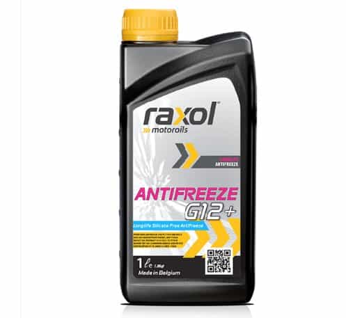 Червен антифриз пълен концентрат RAXOL G12 Plus 80C 1L Червен антифриз пълен концентрат RAXOL G12 Plus 80C 1L