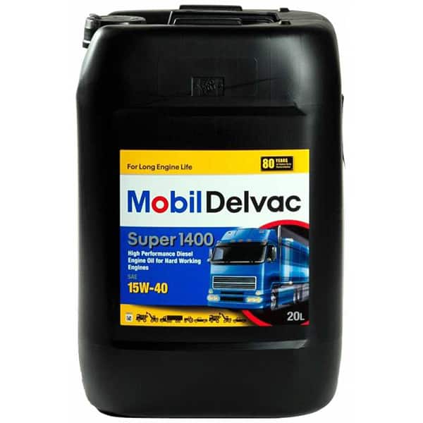 Двигателно масло MOBIL DELVAC SUPER 1400 15W40 20L Двигателно масло MOBIL DELVAC SUPER 1400 15W40 20L