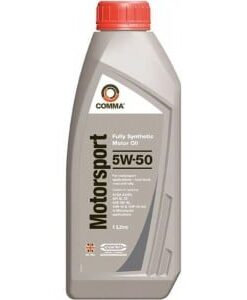 Автомобилно масло COMMA MOTORSPORT 5W-50 1L