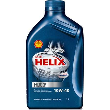 Двигателно масло Shell Helix HX7 10W40 1 литър Двигателно масло Shell Helix HX7 10W40 1 литър
