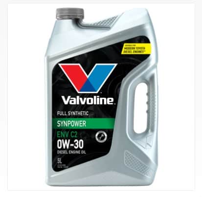 Масло VALVOLINE SYNPOWER ENV C2 0W30 5L Масло VALVOLINE SYNPOWER ENV C2 0W30 5L