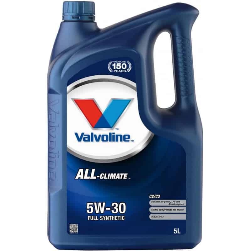 9 Масло VALVOLINE ALL CLIMATE C2/C3 5W30 5L - Image 1
