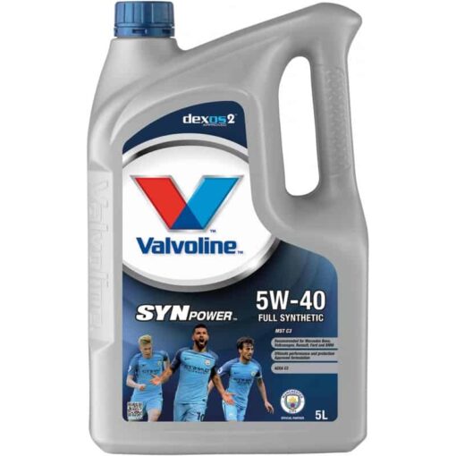 Двигателно масло VALVOLINE SYNPOWER MST C3 5W40 5L