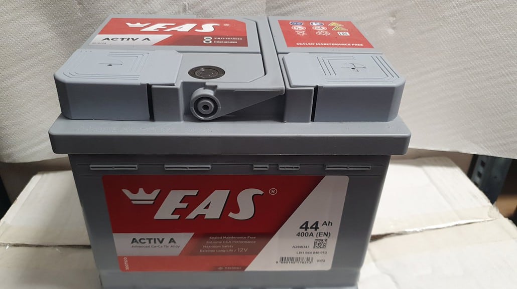 Акумулатор EAS Activa 44Ah 400a 12V R+