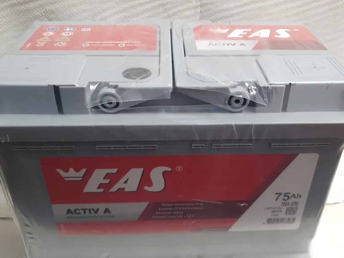 Акумулатор EAS Activa 75Ah 700a 12V R+ Акумулатор EAS Activa 75Ah 700a 12V R+