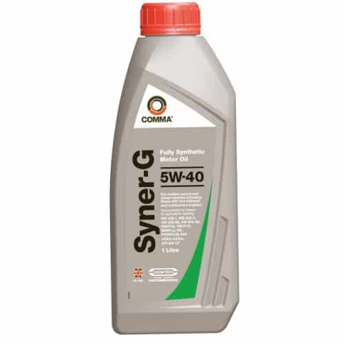 Масло COMMA SYNER-G 5W40 1L Масло COMMA SYNER-G 5W40 1L