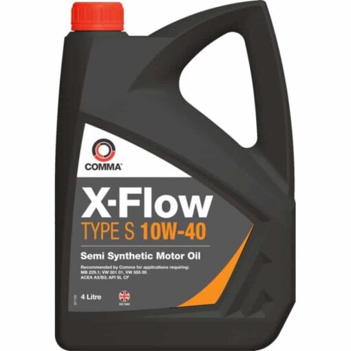 Масло COMMA X-FLOW TYPE XS 10W40 4L
