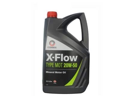 Масло COMMA X-FLOW МОТ 20w50 4.5L Масло COMMA X-FLOW МОТ 20w50 4.5L
