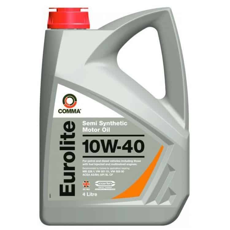 Масло COMMA EUROLITE 10W40 4L Масло COMMA EUROLITE 10W40 4L