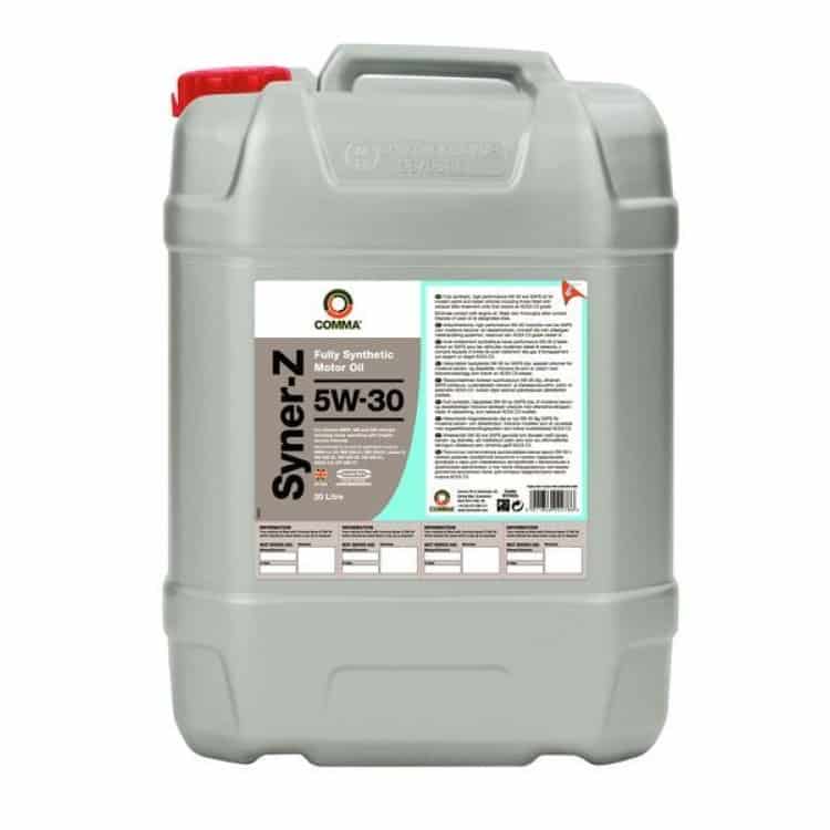 Масло COMMA SYNER-Z 5W30 20L Масло COMMA SYNER-Z 5W30 20L - Image 1