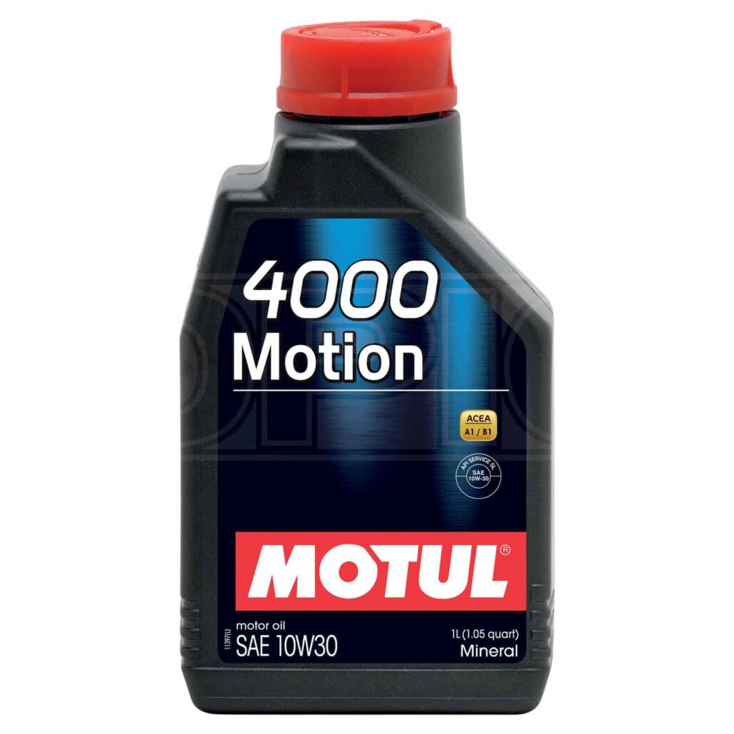 Масло MOTUL 4000 MOTION 10W30 1L