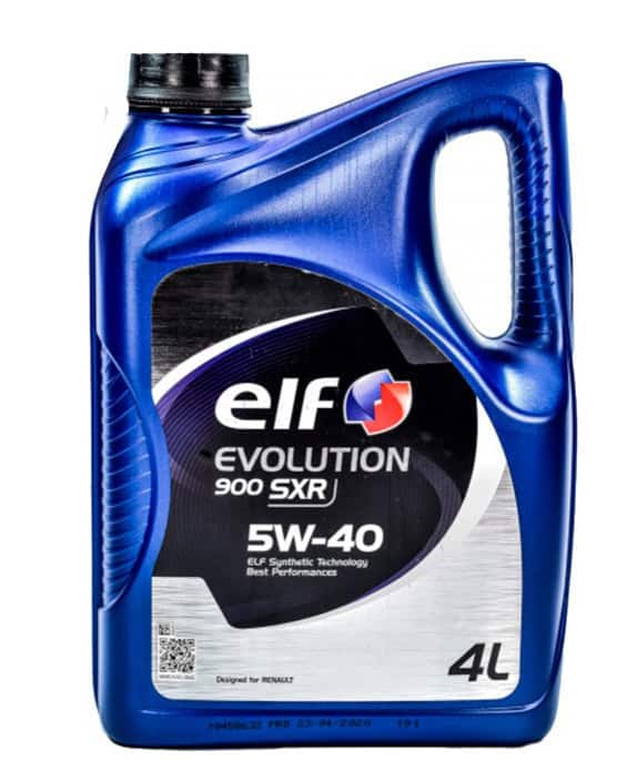 Масло ELF EVOLUTION SXR 5W40 4L Масло ELF EVOLUTION SXR 5W40 4L