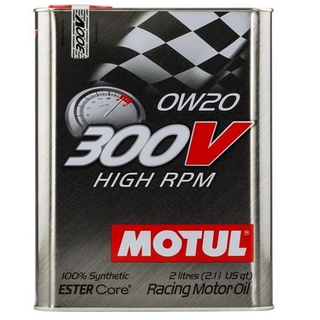Масло MOTUL 300V HIGH RPM 0W20 2L Масло MOTUL 300V HIGH RPM 0W20 2L