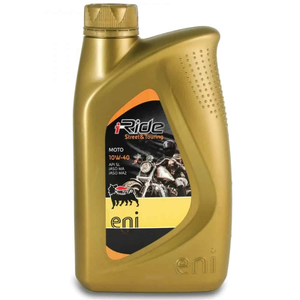 Масло ENI I-RIDE MOTO 4T 10W40 - 1L Масло ENI I-RIDE MOTO 4T 10W40 - 1L