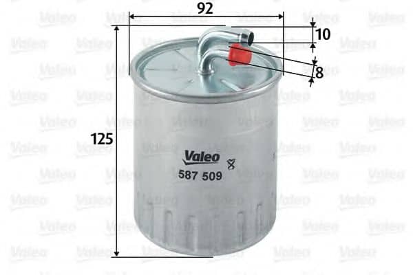 Горивен филтър (587509 - VALEO)
