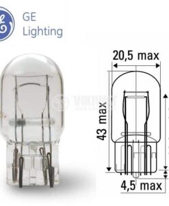 Автомобилна крушка GE 7443 W21/5W 12V