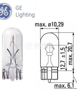 Автомобилна крушка GE 501 W5W 12V