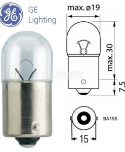 Автомобилна крушка GE 2627 R5W 24V