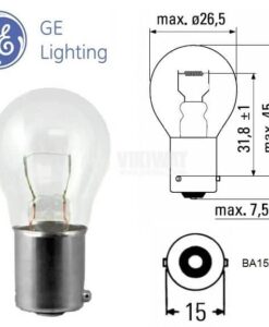 Автомобилна крушка GE 1060 P21W 24V