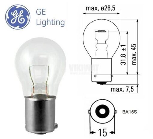 Автомобилна крушка GE 1060 P21W 24V