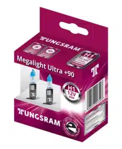 Автомобилни крушки GE 53110SXU MEGA LIGHT ULTRA +90% H11 12V 55W комплект