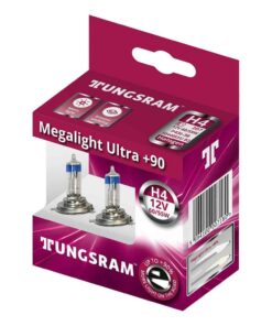 Автомобилни крушки TUNGSRAM 50440SXU MEGA LIGHT ULTRA +90% H4 12V 6055W комплект
