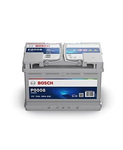 Акумулатор BOSCH SILVER 74AH 680A R+ 0 092 P00 080