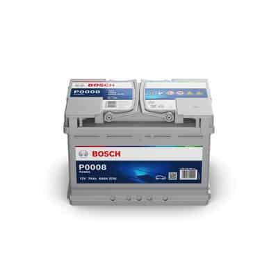 Акумулатор BOSCH SILVER 74AH 680A R+ 0 092 P00 080 Акумулатор BOSCH SILVER 74AH 680A R+ 0 092 P00 080